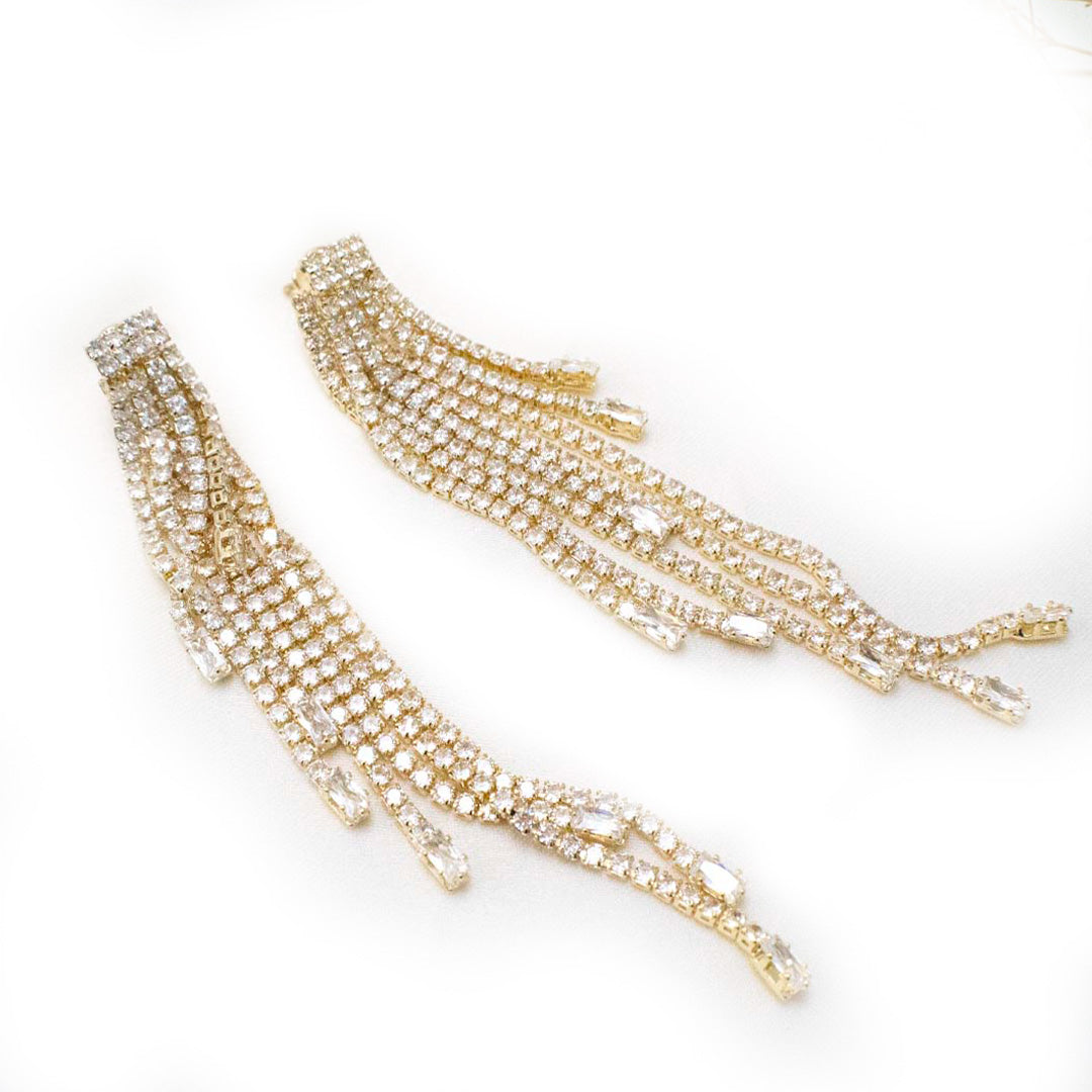 Copper-plated Earrings