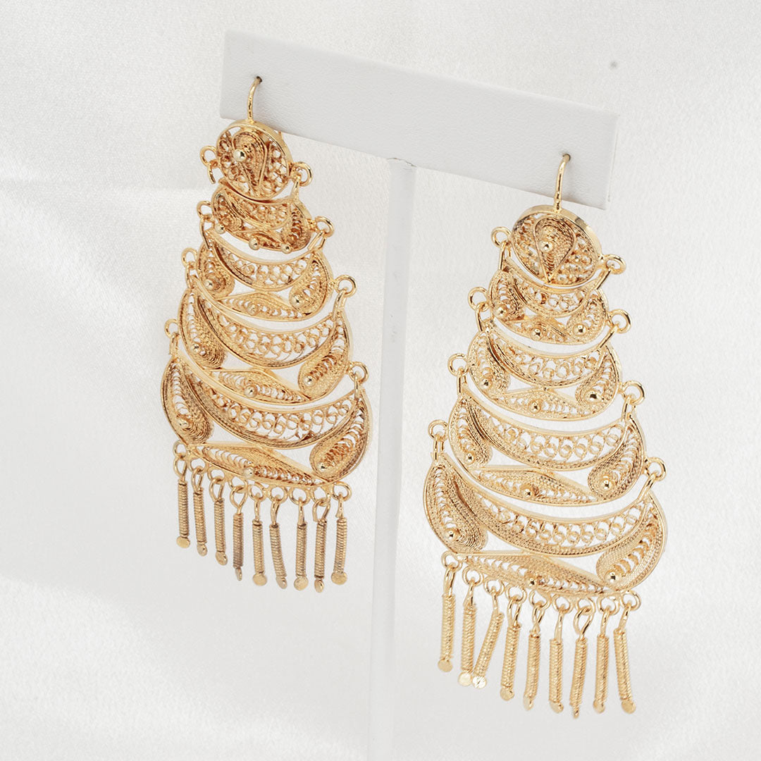 Gold-plated bronze sleepers