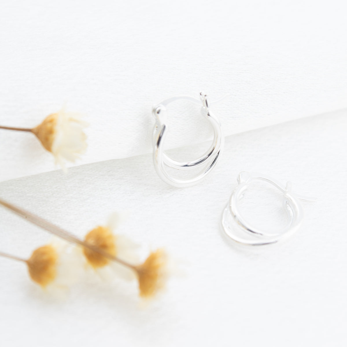 925 Sterling Silver Hoop Earrings