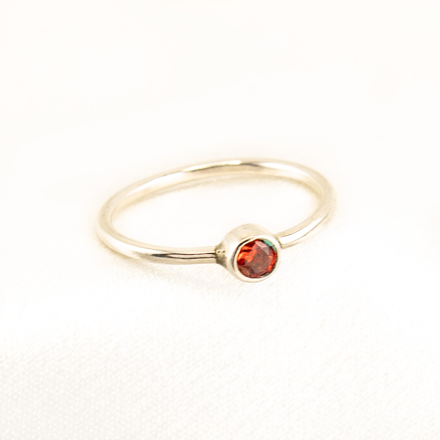 Delicate 950 Silver Ring