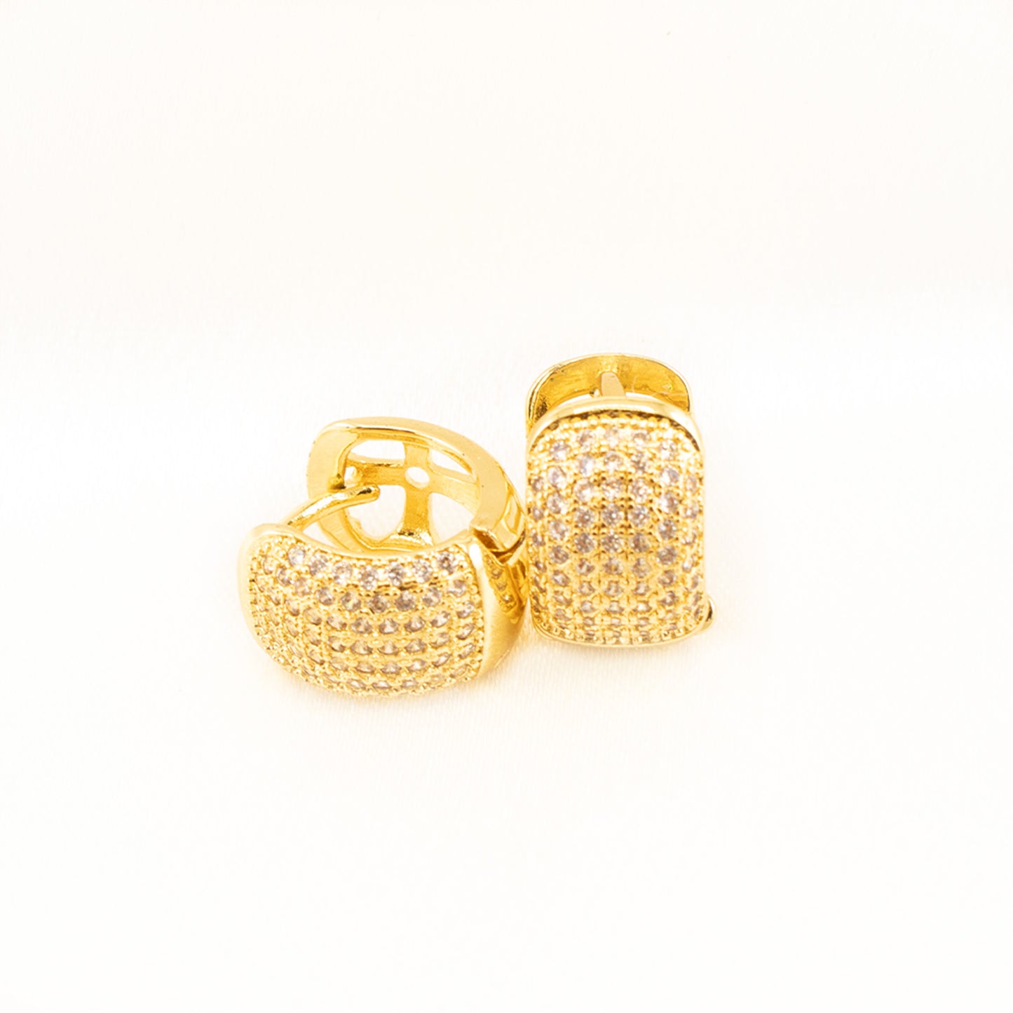 18k Gold-Plated Copper Earrings