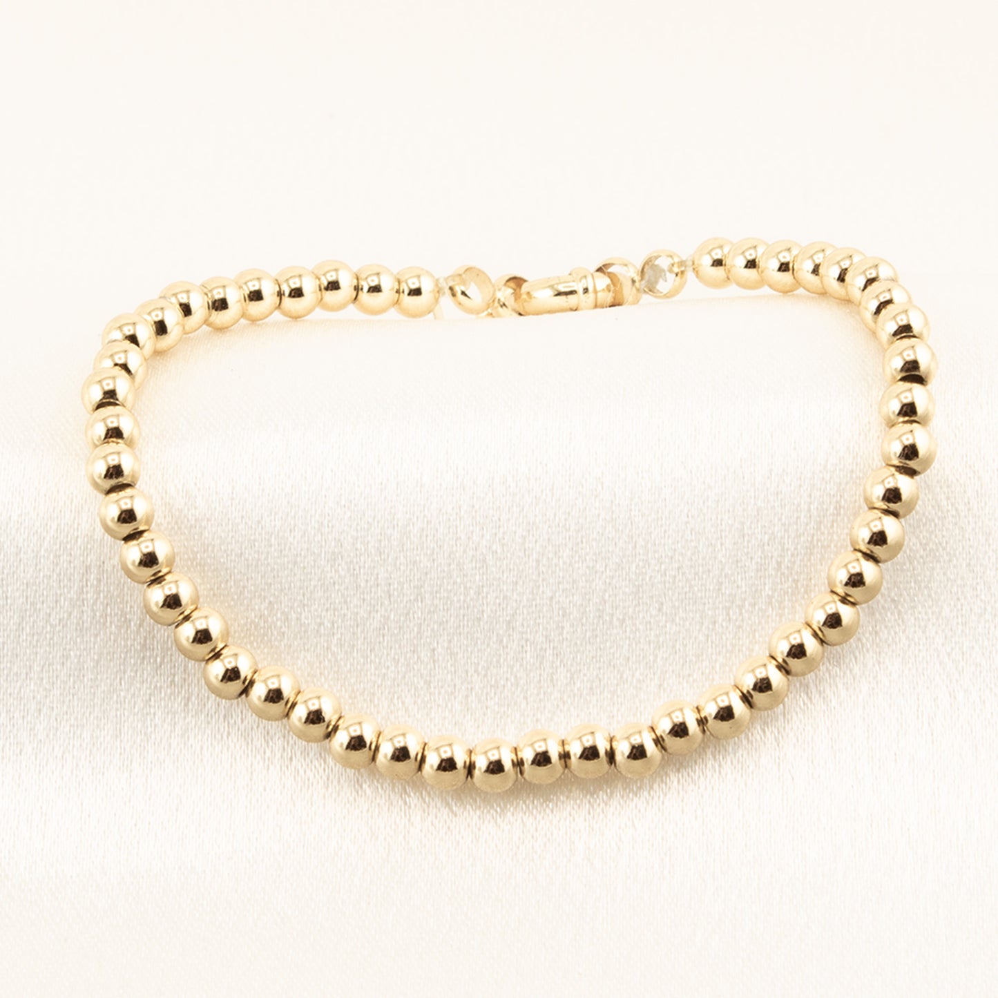 18k gold-plated copper bracelet. 0.4x18cm