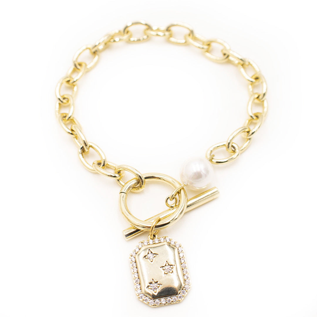 Gold-plated Copper Bracelet