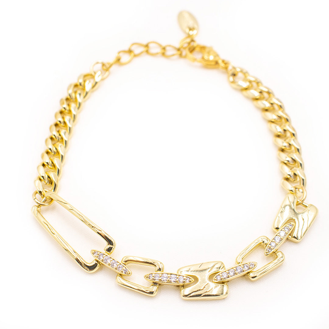 Gold-plated Copper Bracelet