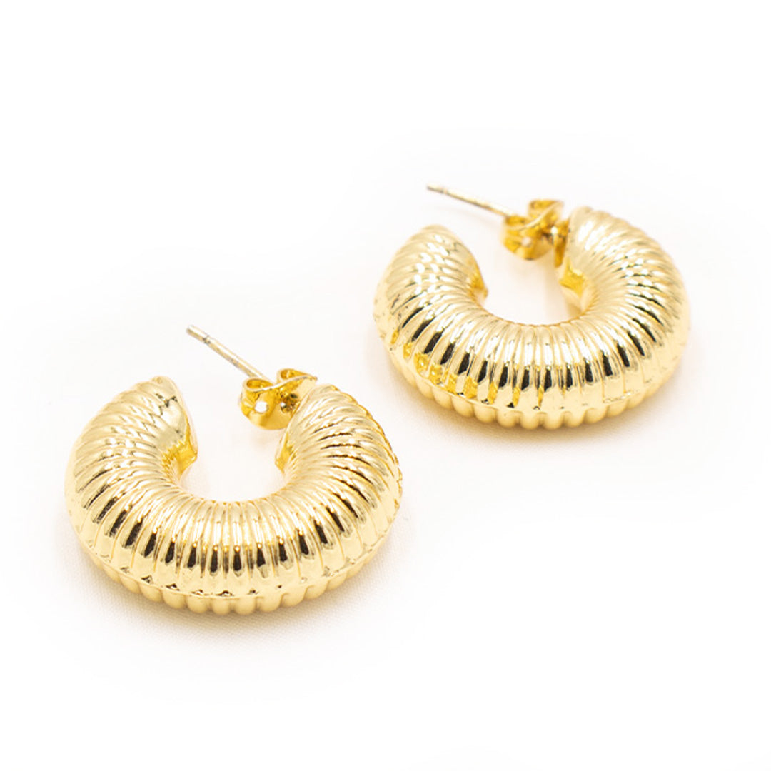 Copper-plated Earrings