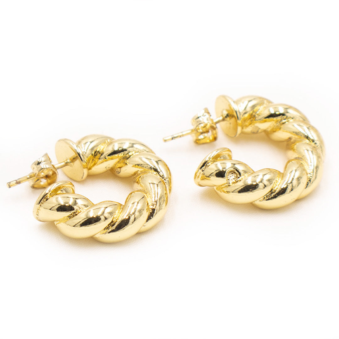 Gold Plated Copper Earrings