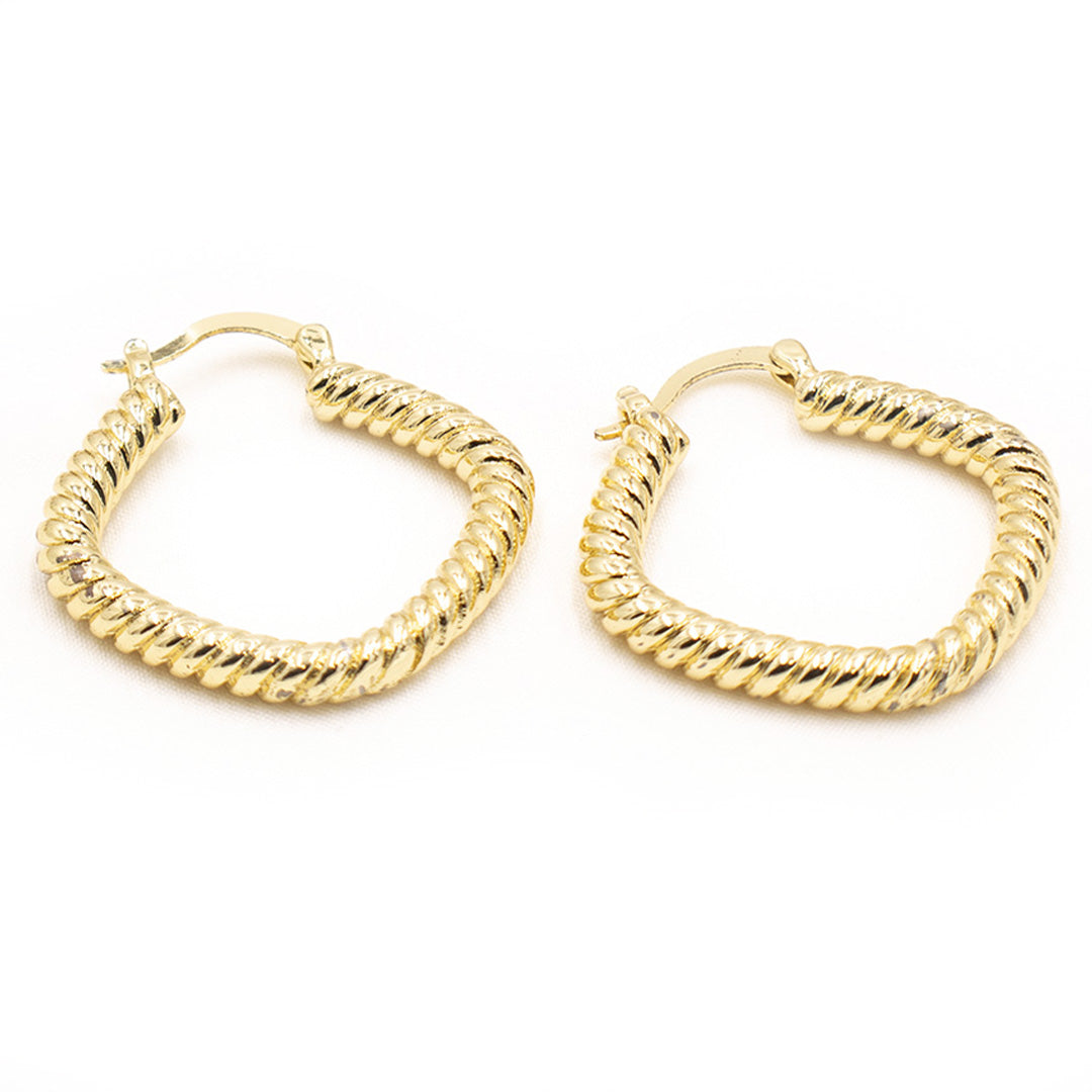 Gold Plated Copper Earrings