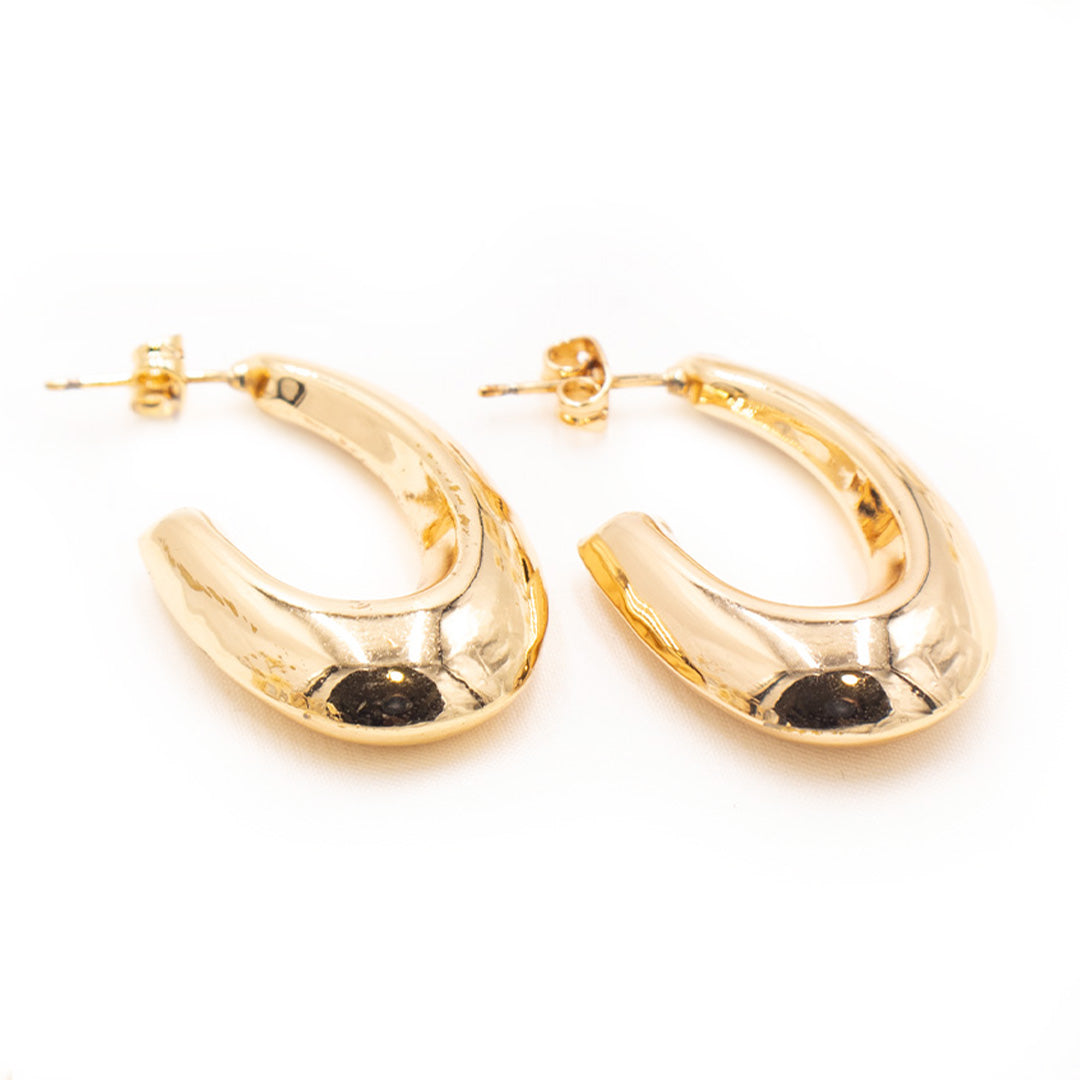 Copper-plated Earrings