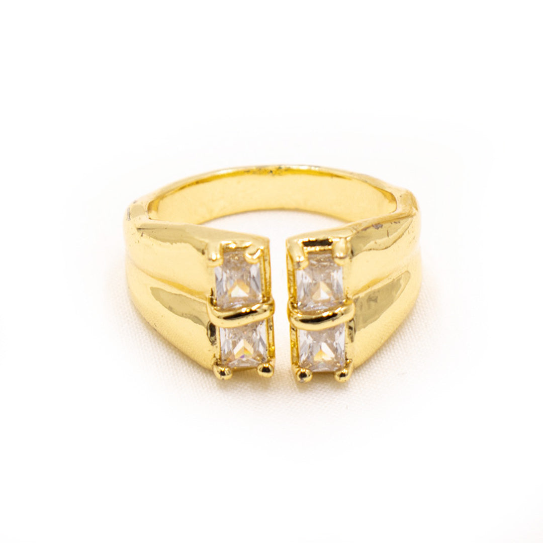 Gold-Plated Copper Ring