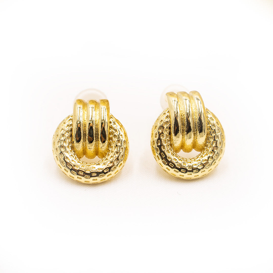 Gold Plated Copper Earrings
