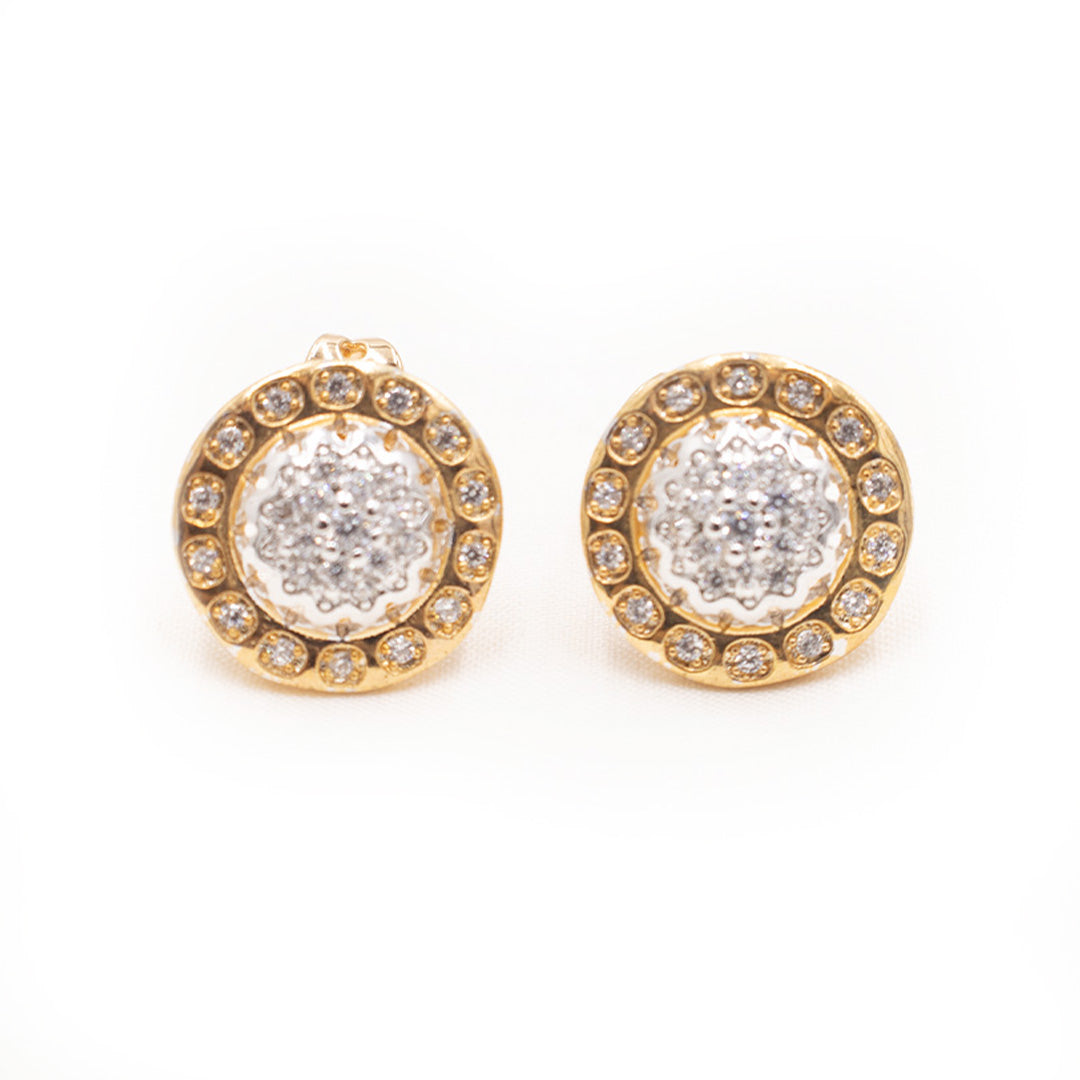 Copper-plated Earrings