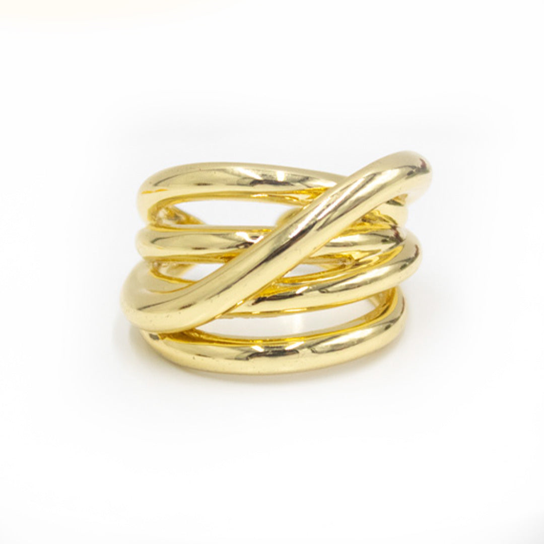 Gold Plated Copper Ring