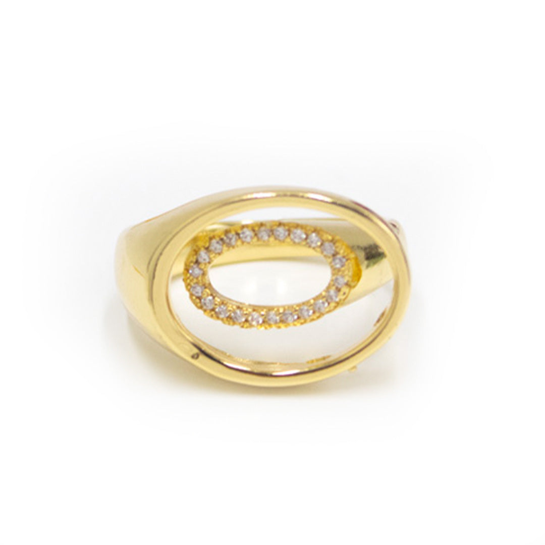 Gold Plated Copper Ring