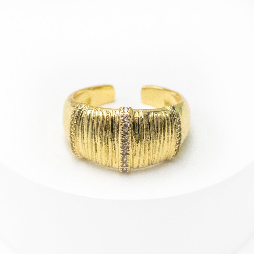 Gold Plated Copper Ring