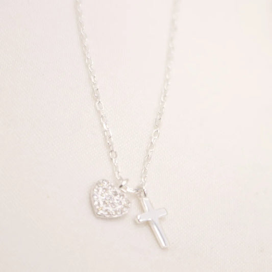 Silver Chain and pendant