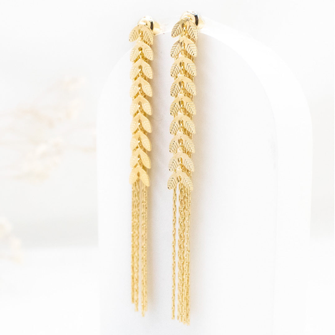 Copper-plated Earrings