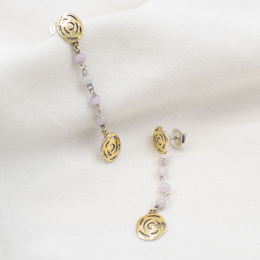 Gold-plated Silver Earrings