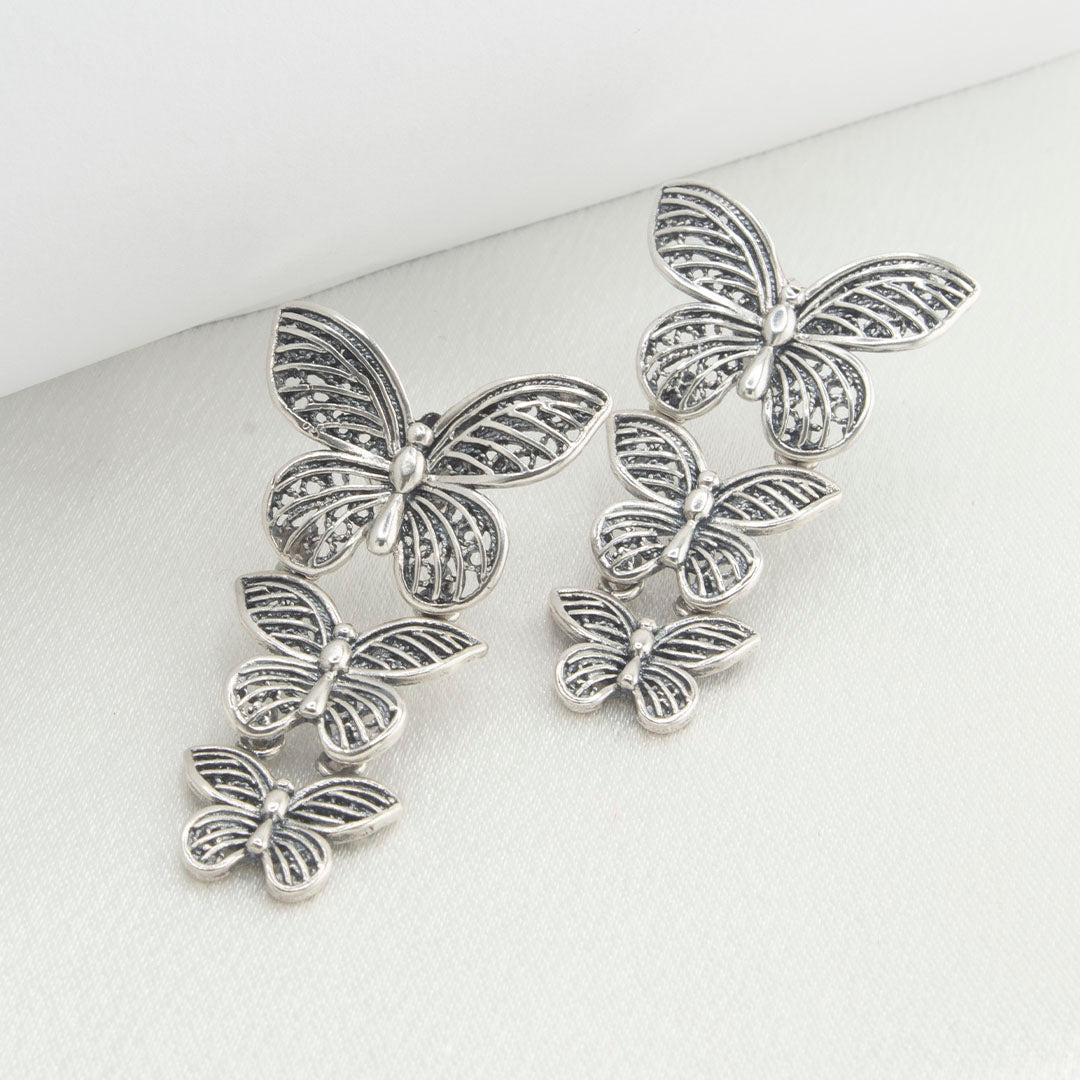 Handmade 950 silver jewelry set