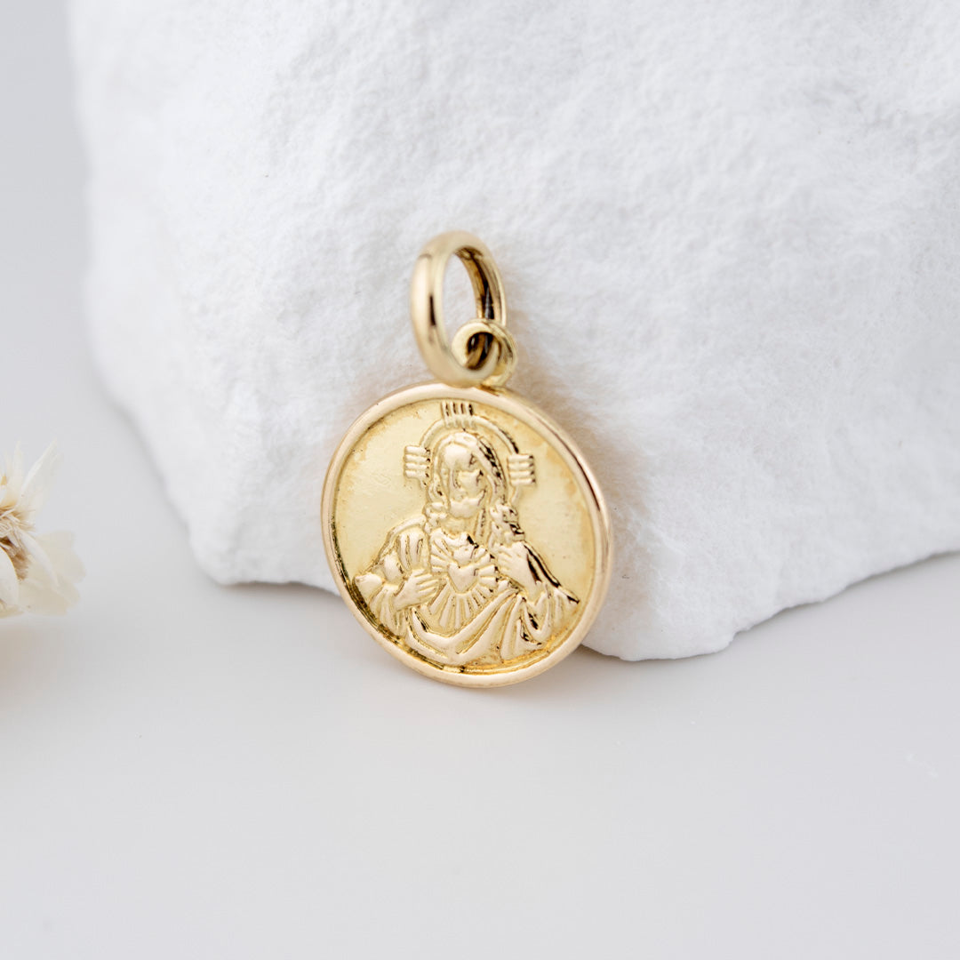 18K Gold Scapular