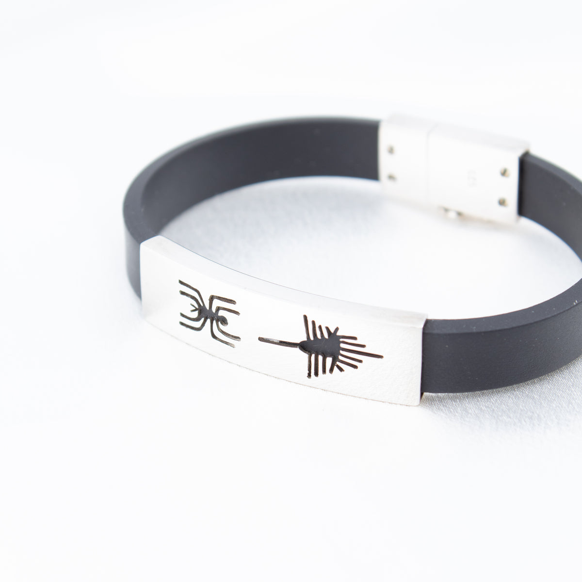 Nazca Lines bracelet in 925 silver
