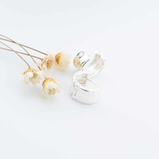 925 Sterling Silver Hoop Earrings