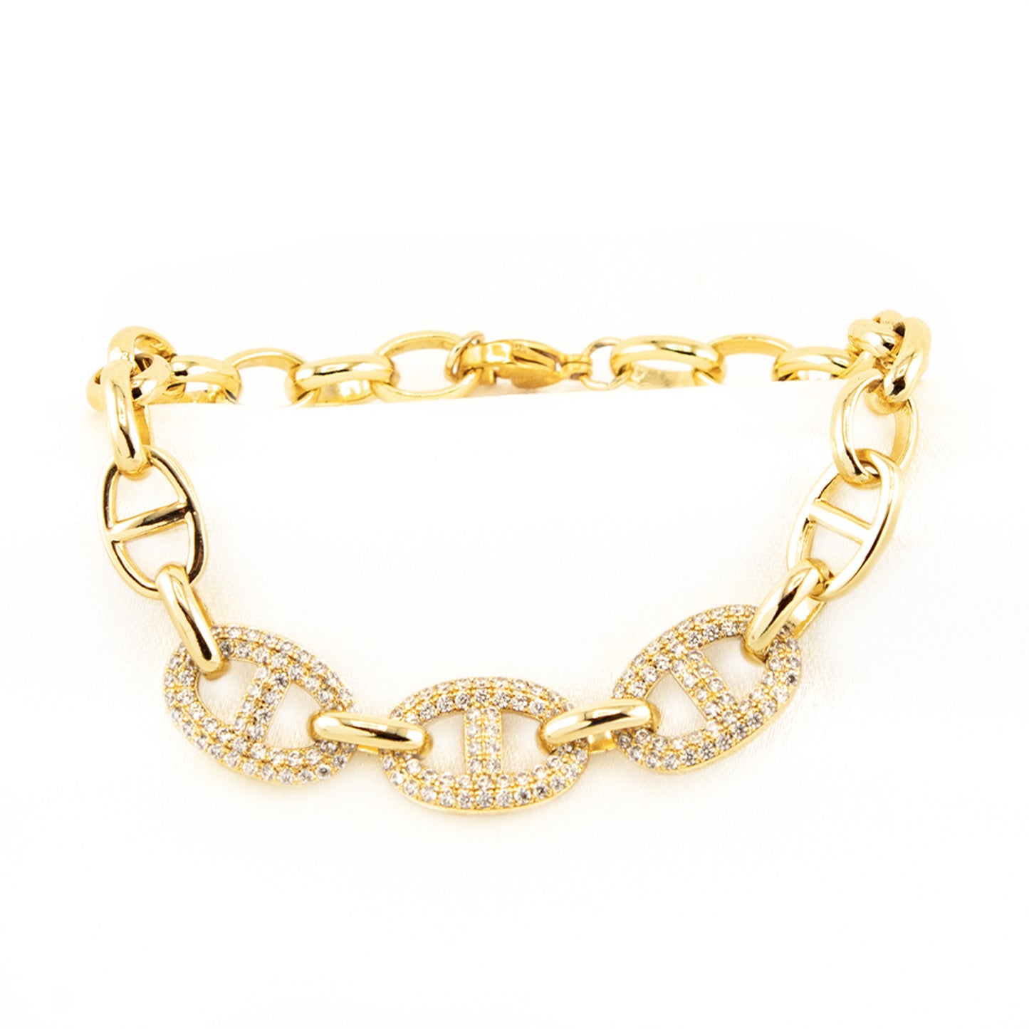 Gold-Plated Copper Bracelet