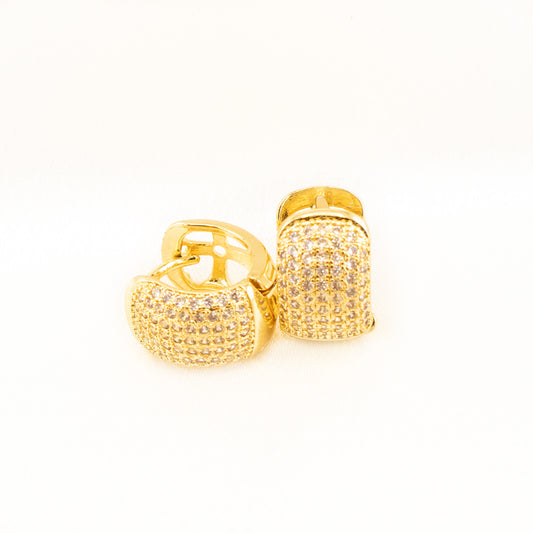 18k Gold-Plated Copper Earrings