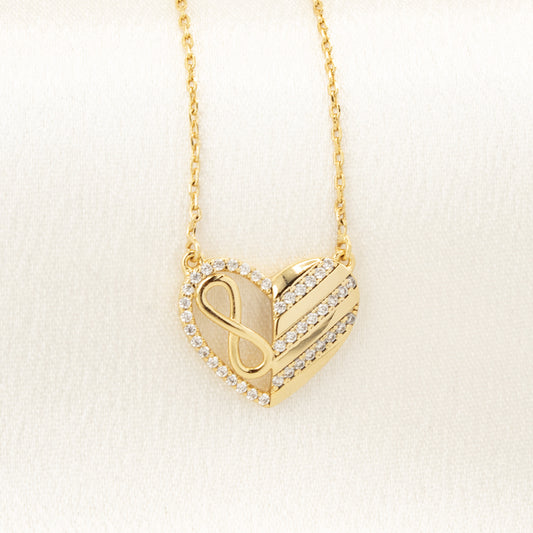 18k Gold-Plated Copper Chain and Pendant