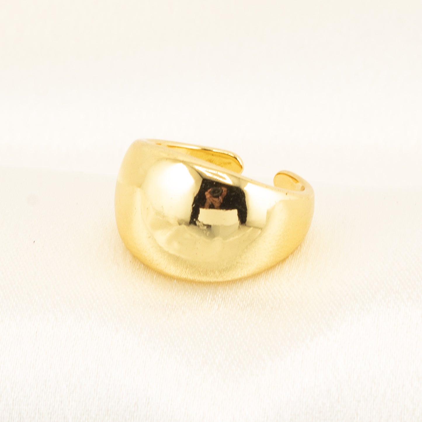 Gold-plated copper ring