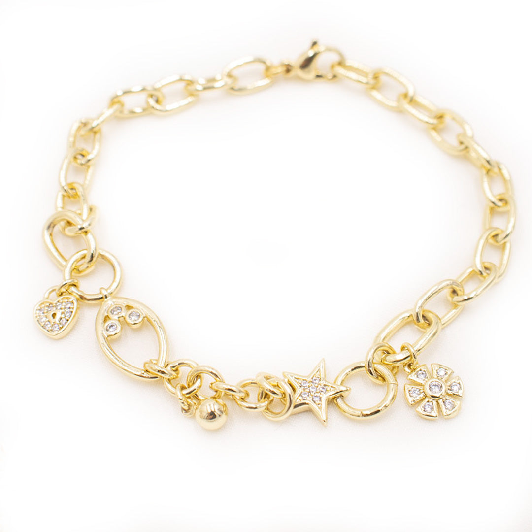 Gold-plated Copper Bracelet