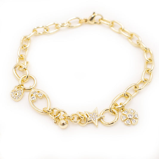 Gold-plated Copper Bracelet