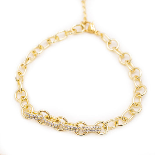 Gold-plated Copper Bracelet