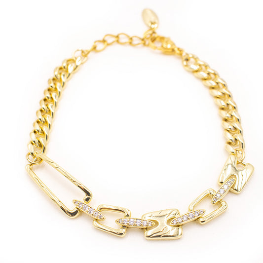 Gold-plated Copper Bracelet