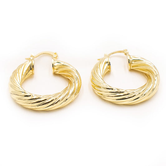 Copper-plated Earrings