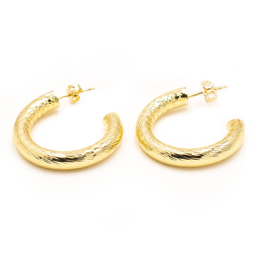 Gold Plated Copper Earrings