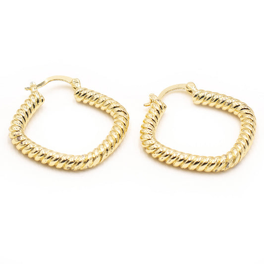Gold Plated Copper Earrings
