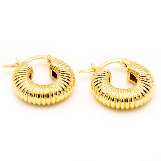 Gold Plated Copper Earrings