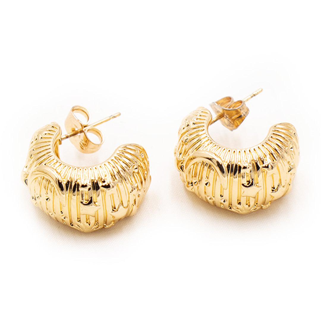 Copper-plated Earrings