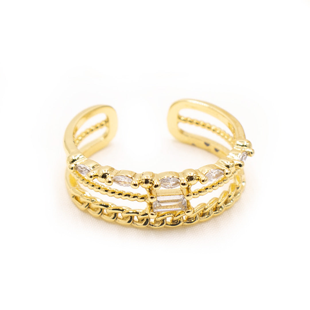 Gold Plated Copper Ring