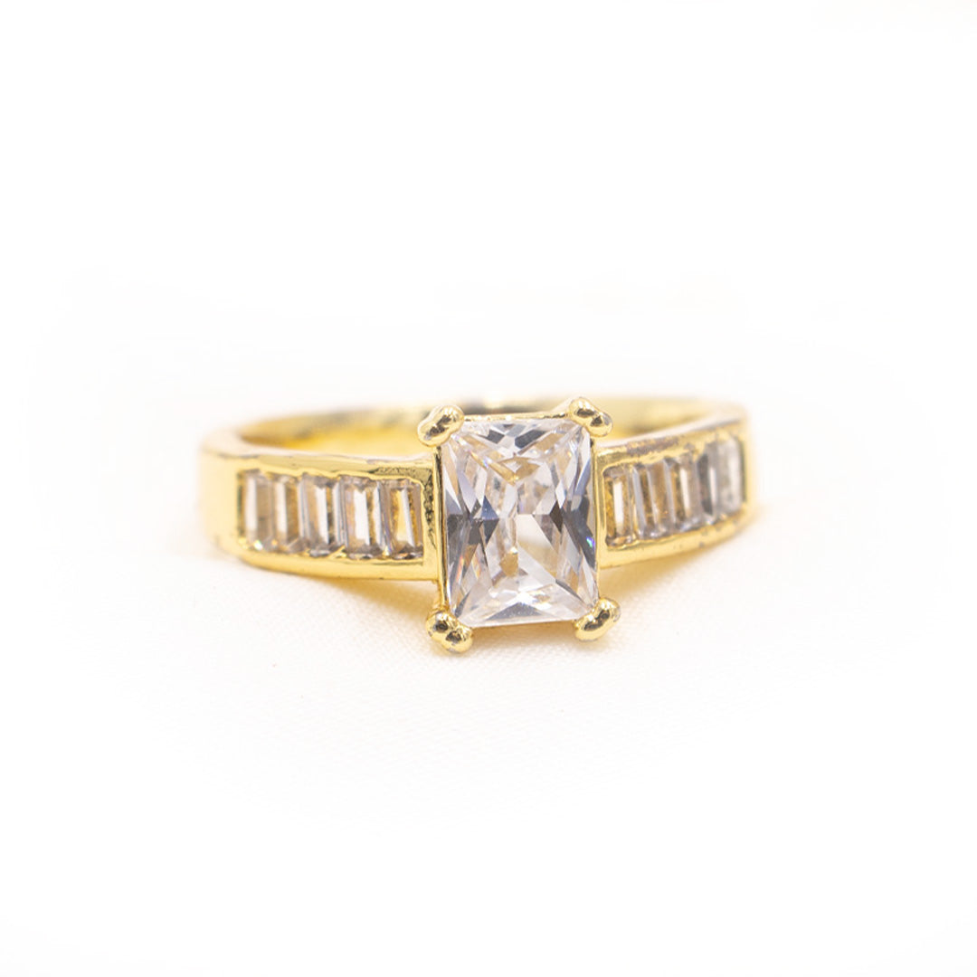 Gold Plated Copper Ring