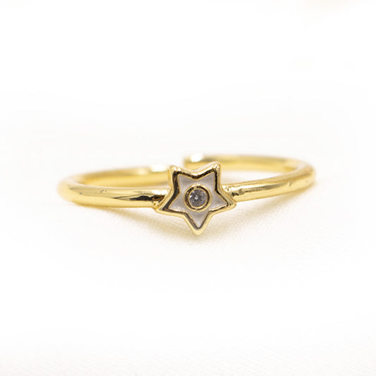 Gold Plated Copper Ring