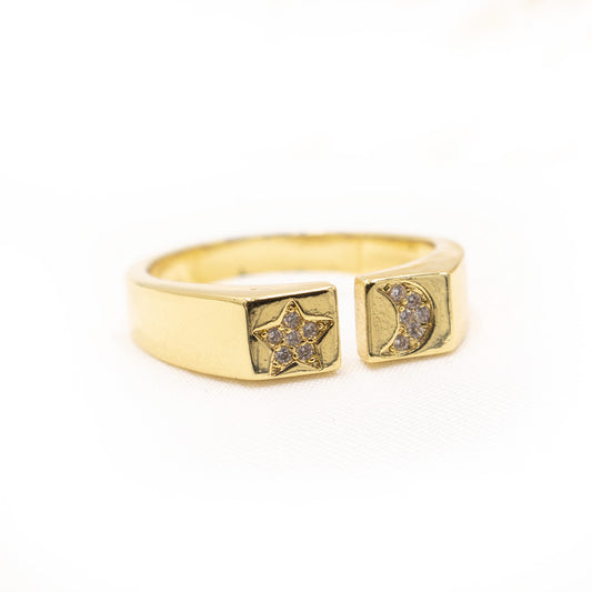 Gold Plated Copper Ring
