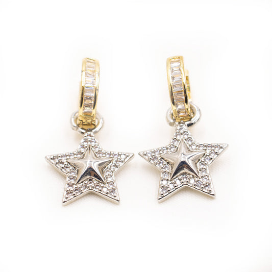 Copper-plated Earrings