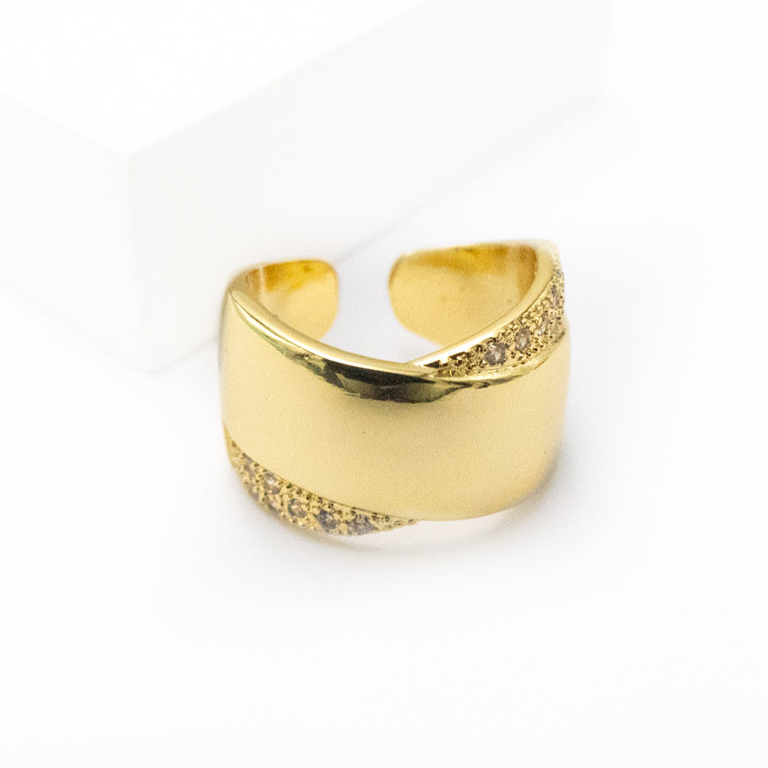 Gold Plated Copper Ring