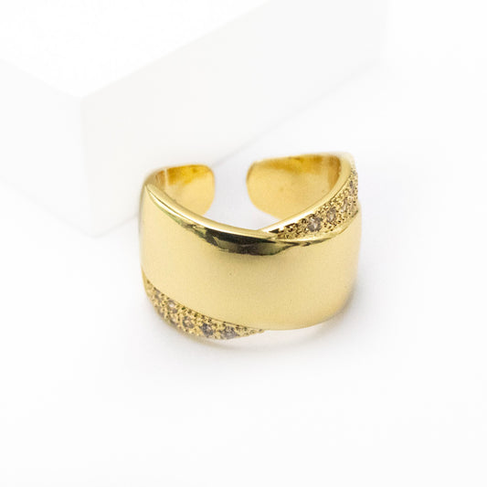Gold Plated Copper Ring