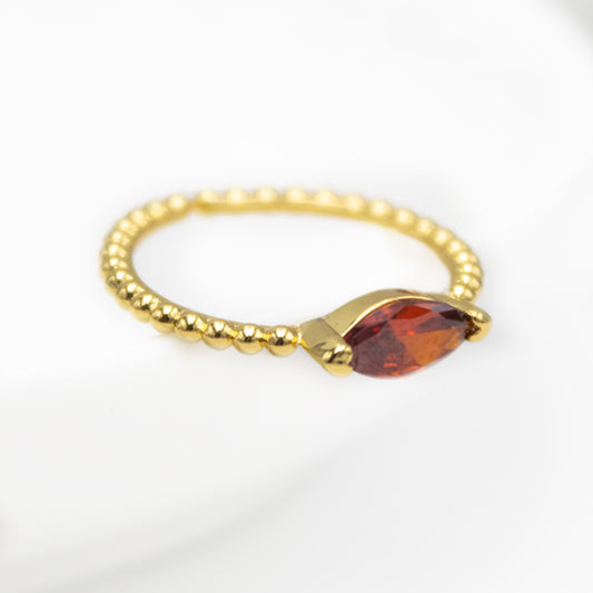 Gold-plated Copper Ring