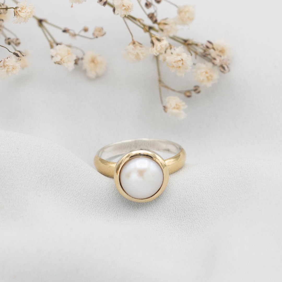 Gold-plated Silver Ring