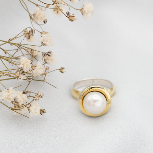 Gold-plated Silver Ring