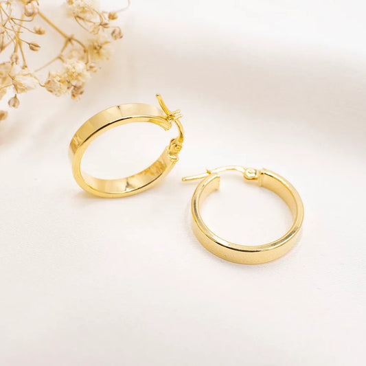 18k Gold Hoop
