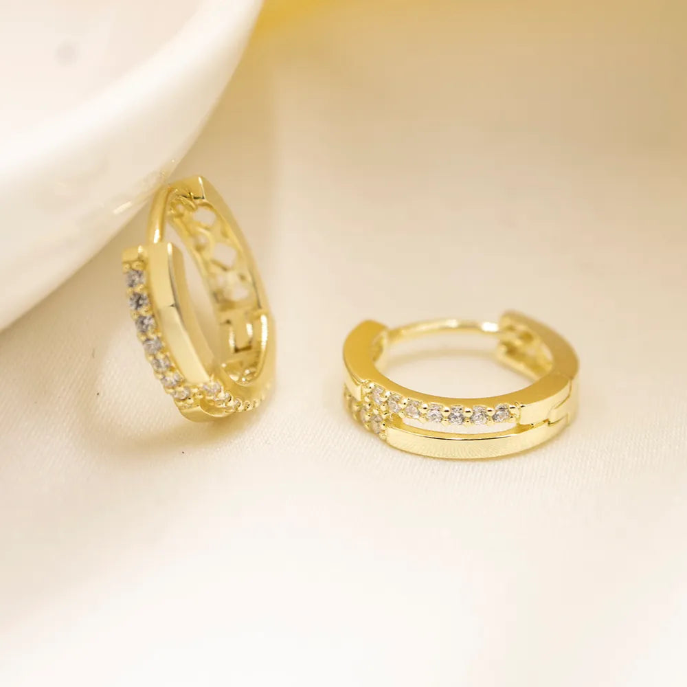 Gold-plated Silver Earrings